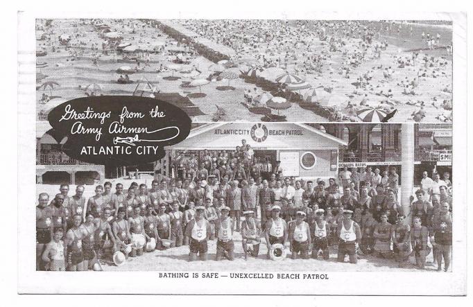 Atlantic City - Greetings from the Army Airmen - 1944