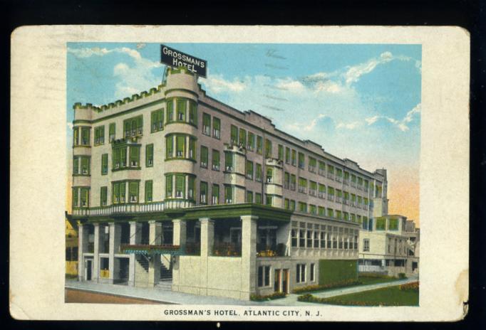 Atlantic City - Grossmans Hotel - 1937