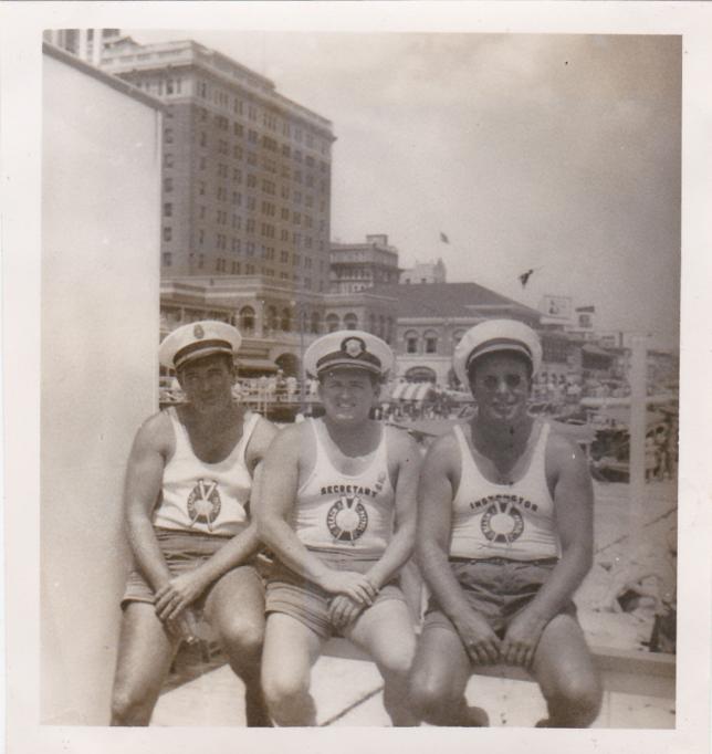 Atlantic City - Group of Beach Patrol lifeguards - 1948
