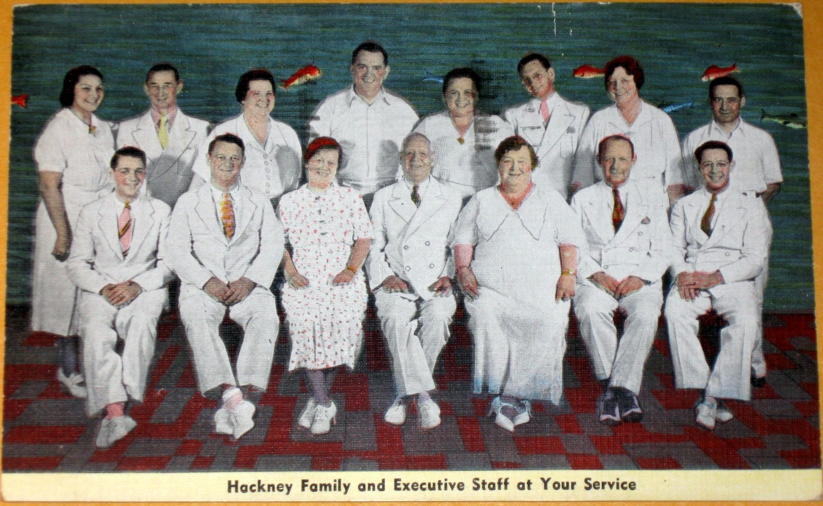 Atlantic City - Hackneys Restaurant - Staff - 1920s