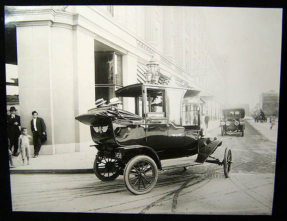 Atlantic City - Hon Taxi Ford Runabout - c 1910-10s