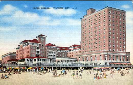 Atlantic City - Hotel Chelsea - Boardwalk - Beach