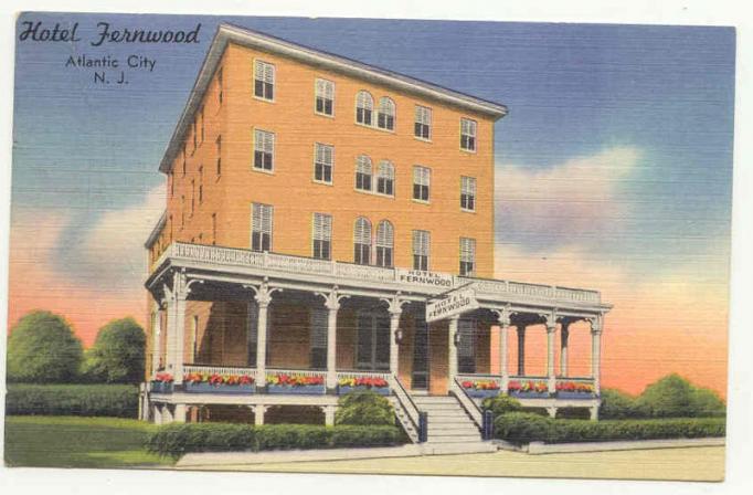 Atlantic City - Hotel Fernwood - 611-13 Pacific Avenue - 1830s-40s