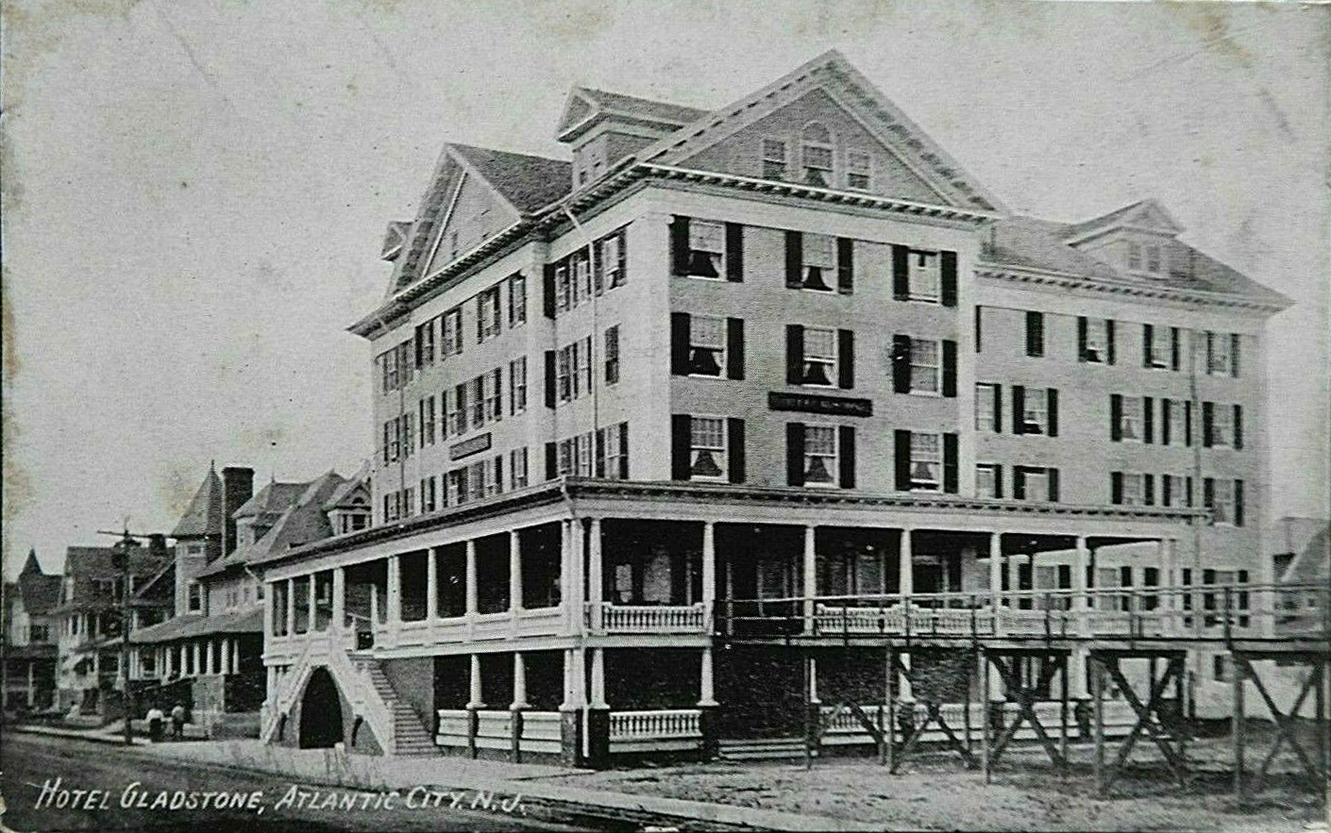 Atlantic City - Hotel Gladstone - c 1910