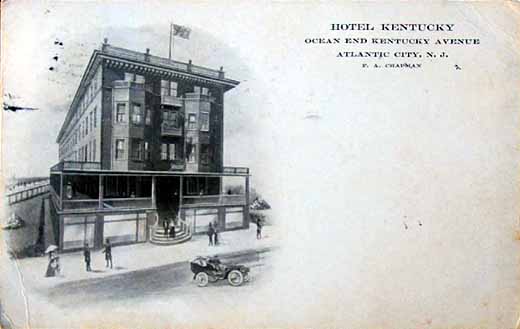 Atlantic City - Hotel Kentucky - 1912