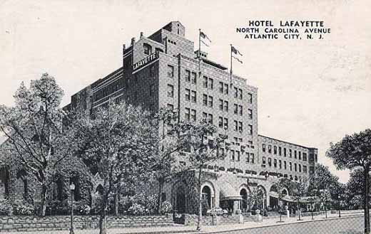 Atlantic City - Hotel Lafayette - South Carolina Avenue