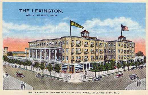 Atlantic City - Hotel Lexington - with banners