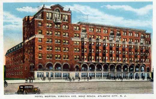 Atlantic City - Hotel Morton - 1931