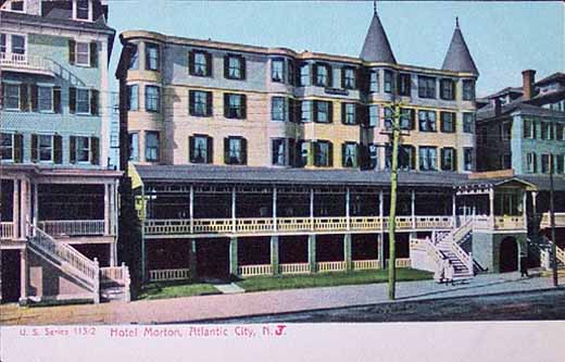 Atlantic City - Hotel Morton - c 1910 or so