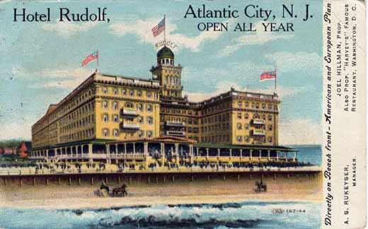 Atlantic City - Hotel Rudolph - Open all year