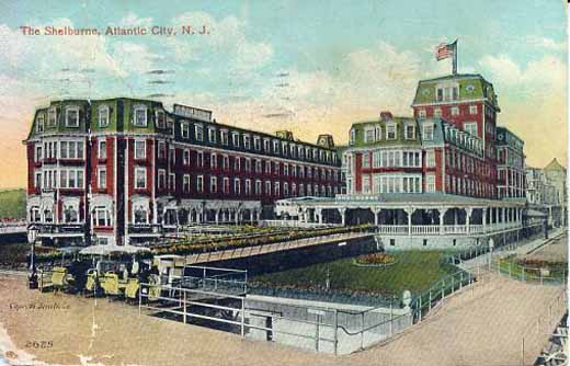 Atlantic City - Hotel Shelburne - 1913