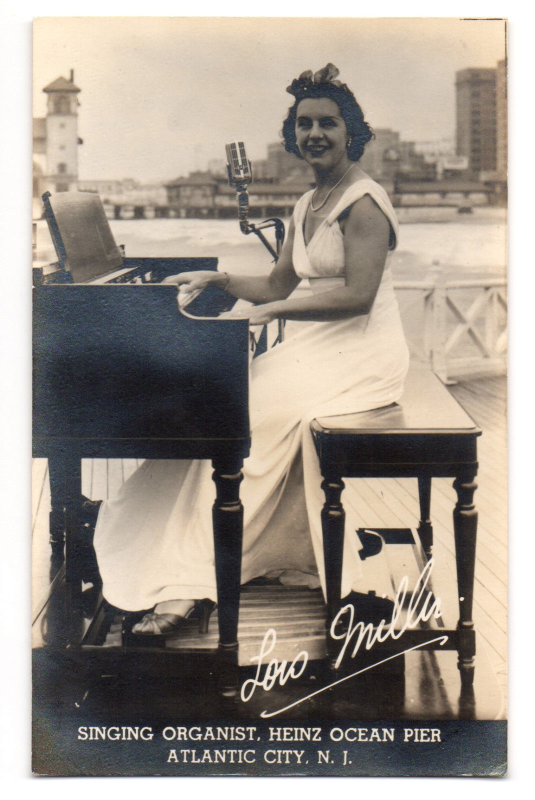 Atlantic City - Lois Miller Singing Organist - Heinz Ocean Pier