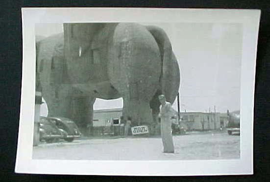 Atlantic City - Lucy the Elephant Hotel - 1956