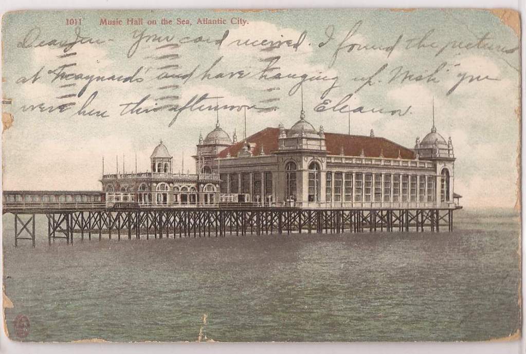Atlantic City - Music Hall on the Sea - 1911