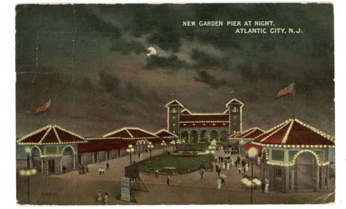Atlantic City - New Garden Pier at night