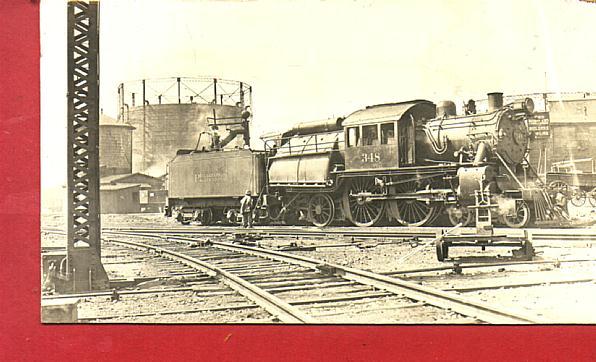 Atlantic City - Philadelphia and Reading Railroad Camelback Number 348 - 1916