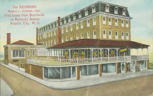 Atlantic City - Richmond Hotel - Kentucky Avenue - 1910
