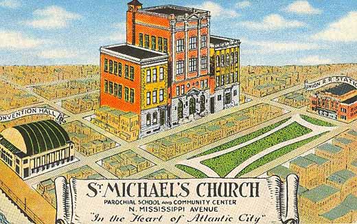 Atlantic City - Saint Michaels Church school and community center