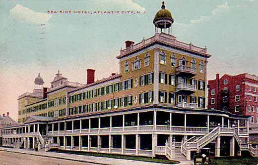 Atlantic City - Seaside Hotel - 1909