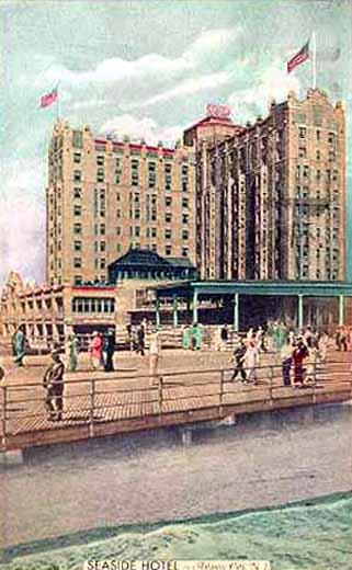 Atlantic City - Seaside Hotel - 1940s