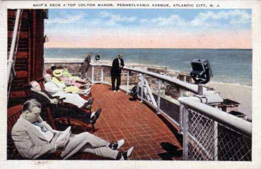 Atlantic City - Ships Deck at Colton Manor Hotel