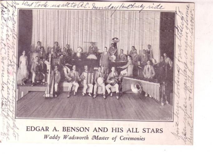 Atlantic City - The Edgar Benson All Star Orchestra