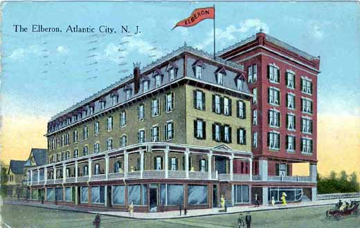Atlantic City - The Elberon - c 1910