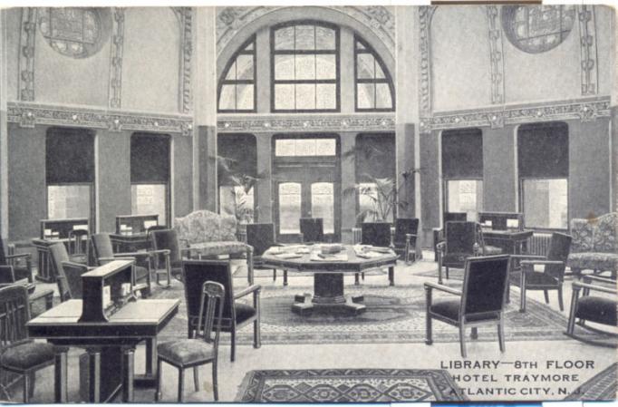 Atlantic City - The Library on the 8thfloor of the Traymore