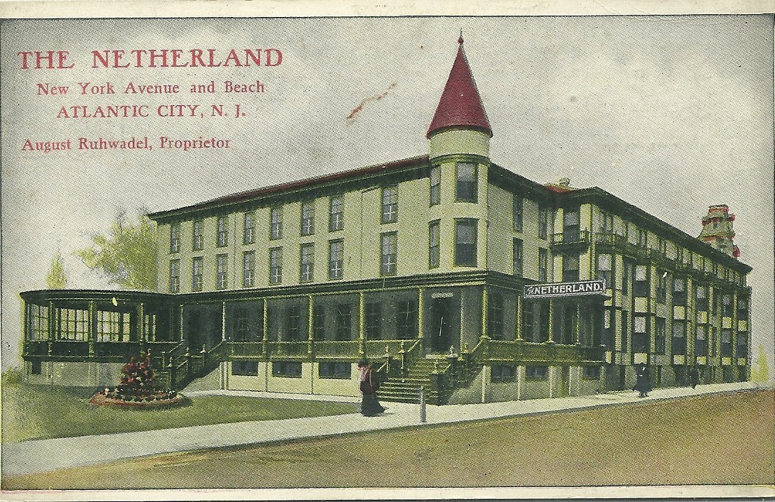 Atlantic City - The Netherland Hotel - c 1910