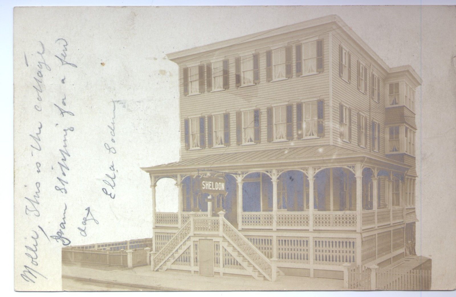 Atlantic City - The Sheldon Guest House - 1906