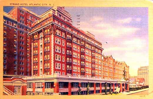 Atlantic City - The Strand Hotel - 1958