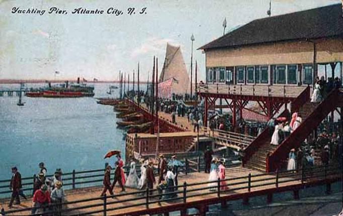 Atlantic City - Yachting Pier = c 1910