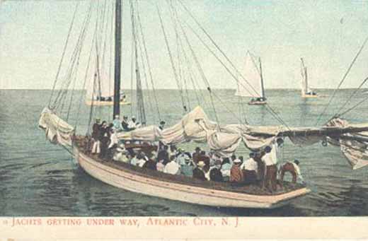 Atlantic City - Yachts - 1910