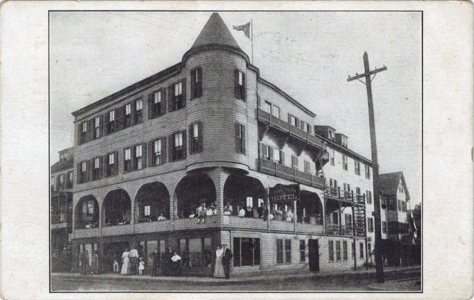 Atlantic City - Youngs Hotel - Card was postmarked 1934 but the style of card and photo look earlier