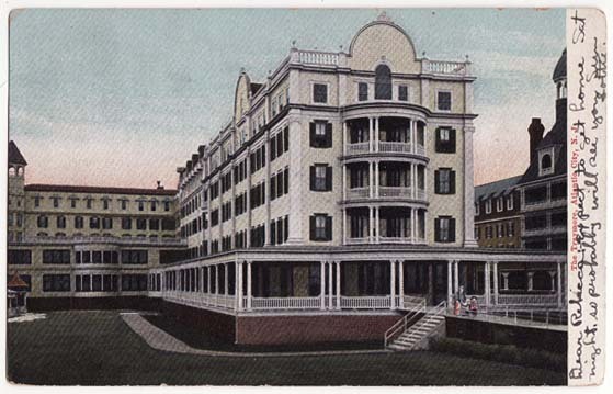 Atlantic City - old Traymore Hotel - 1908