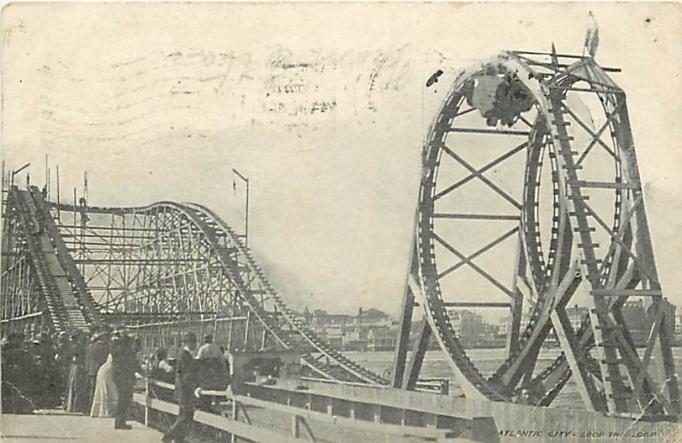 Atlantic city - Loop the Loop Roller Coaster - 1904