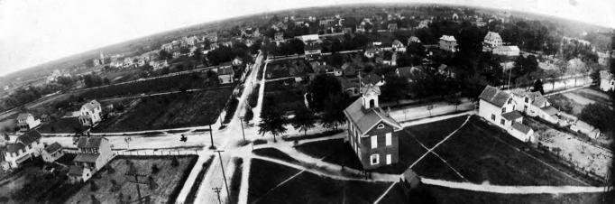 Egg Harbor City - A Panoramic view of the East side of town - Taken from the Standpipe - 1905
