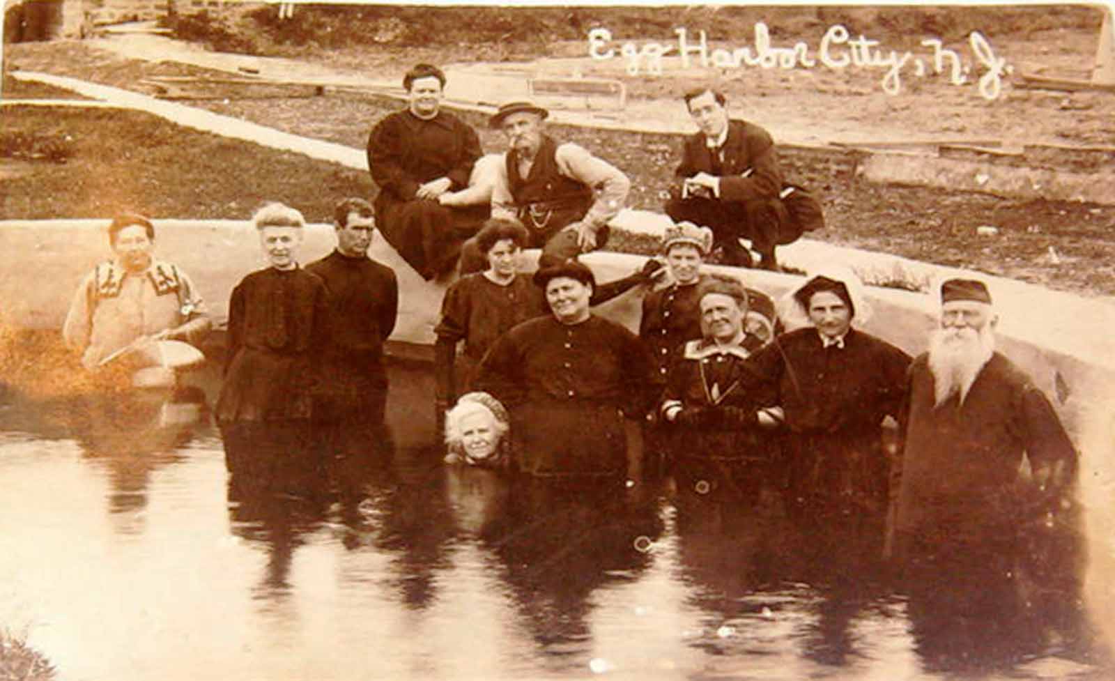Egg Harbor City - An unidentified but intersting group - c 1910