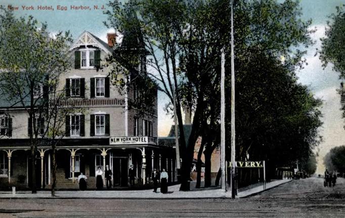 Egg Harbor City - Another view of the New York Hotel - 1912 - EHC
