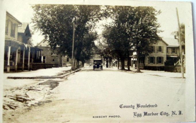 Egg Harbor City - County Boulevard - 1917