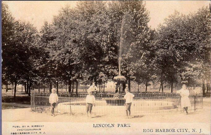 Egg Harbor City - Fountain at Lincoln Park