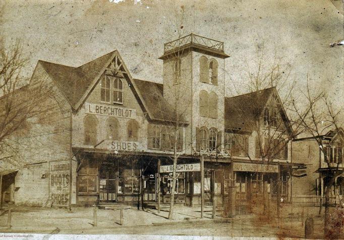 Egg Harbor City - L Bertcholds Store - c 1900