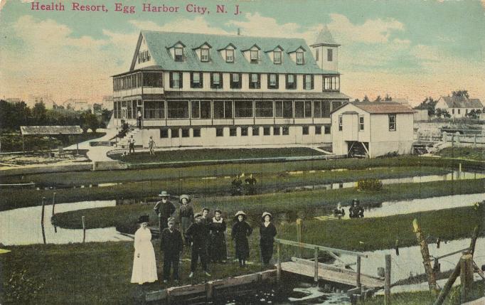 Egg Harbor City - Natural Waters Health Resort - 1913