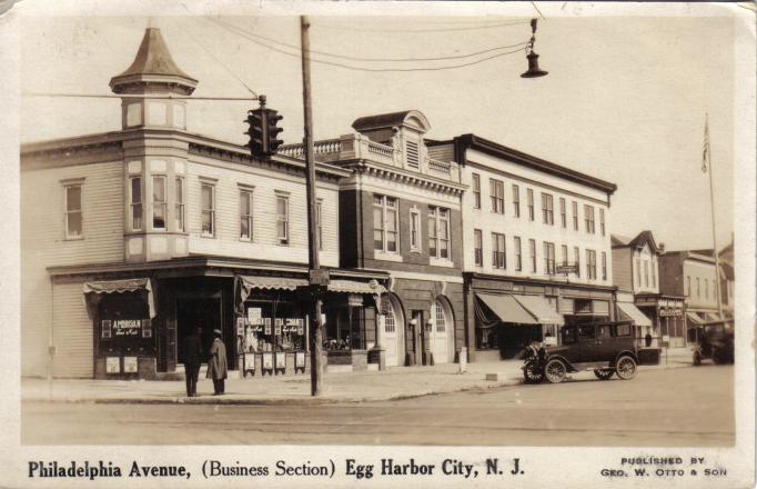 Egg Harbor City - Philadelphia Avenue business district - 1910s