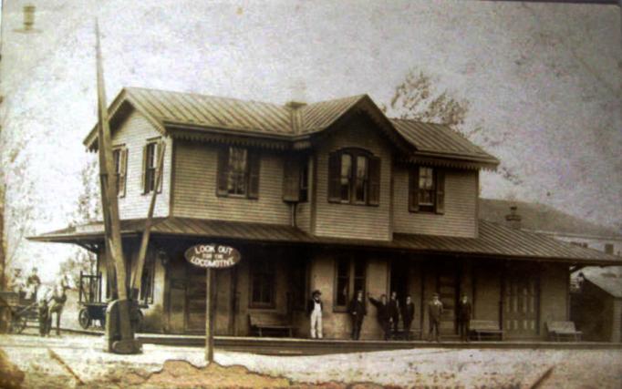 Egg Harbor City - Railroad Station - around 1910
