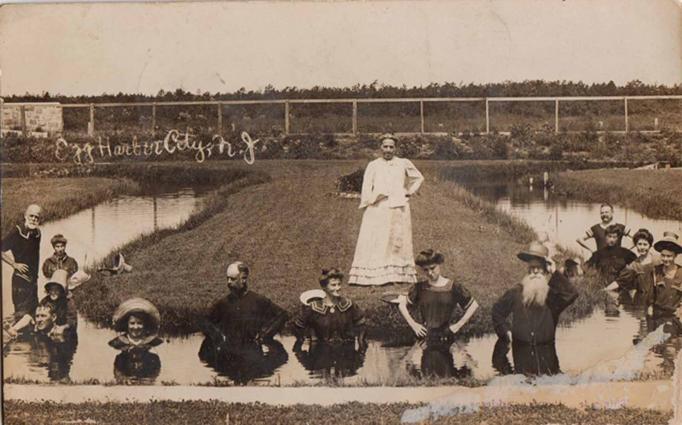 Egg Harbor City - Taking the water cure - 1911