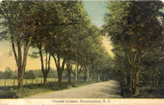 Hammonton - Central Avenue - 1909