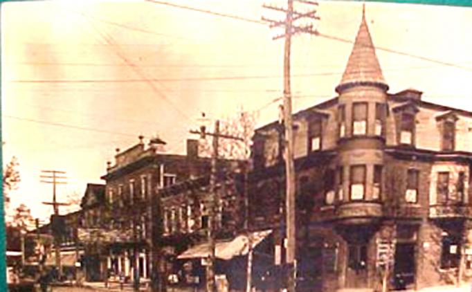 Hammonton - Egg Harbor Road and Bellvue Avenue - 1907