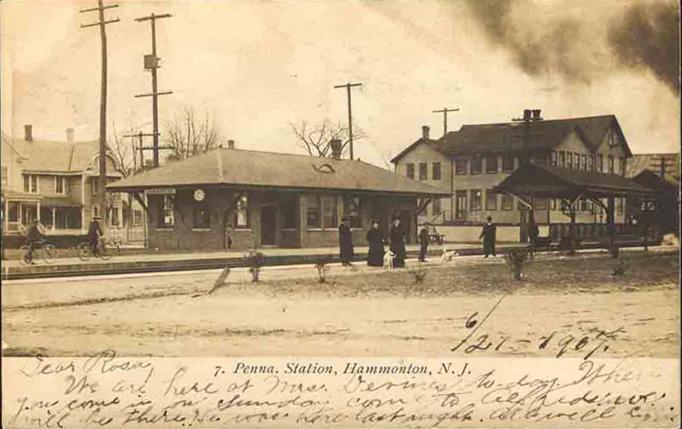 Hammonton - Pennsylvania Railroad Station - 1907