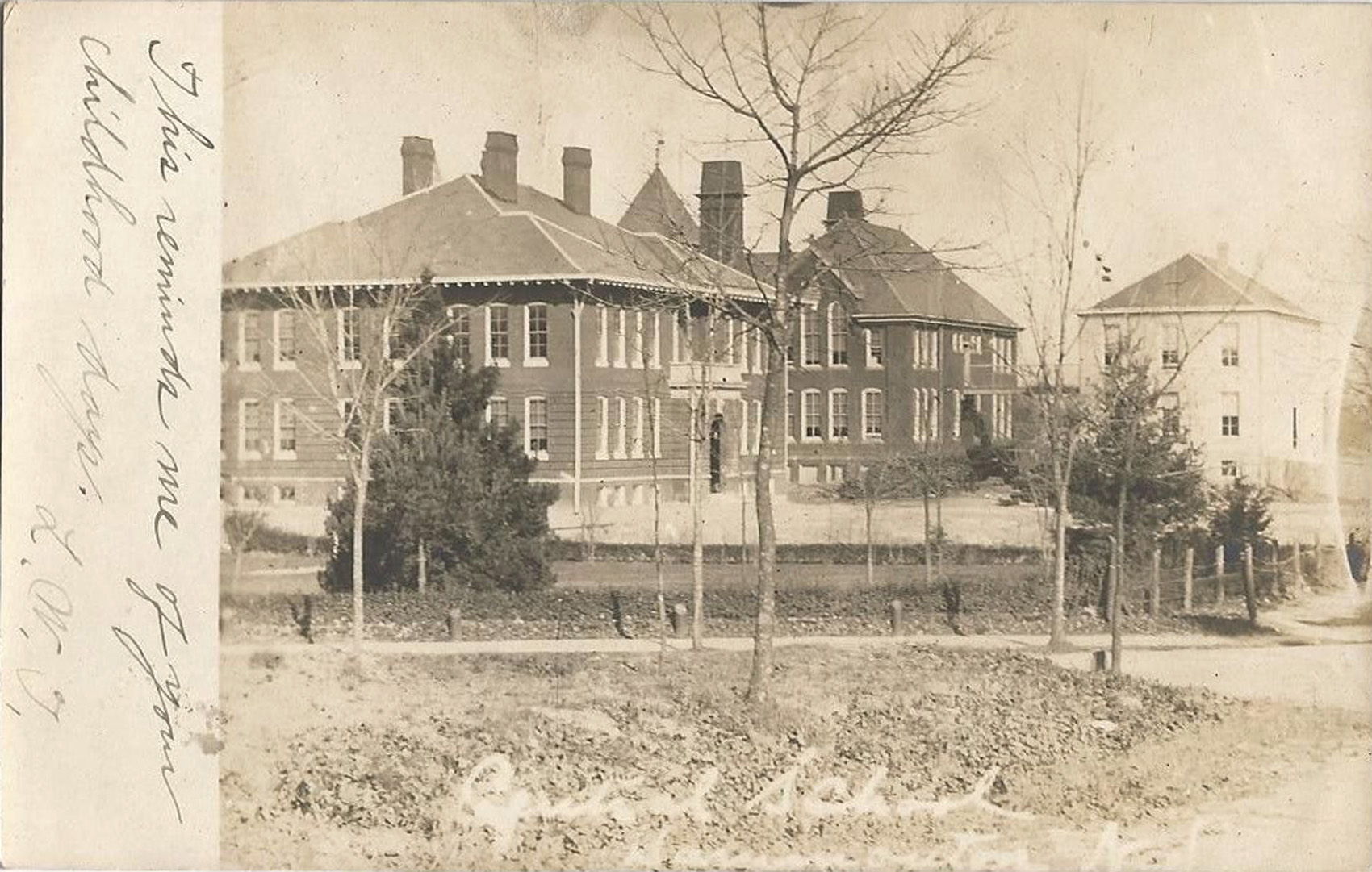 Hammonton - School building - 1907